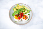 Recipe: Jammy Soft-Boiled Eggs with Peppers